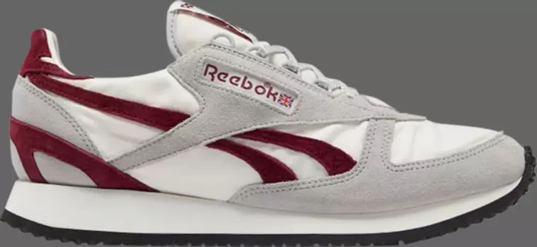 Кроссовки victory g 'pure grey classic burgundy' Reebok, серый