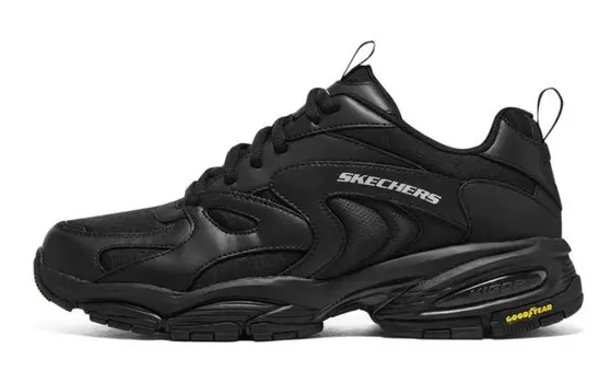 Кроссовки Vigor Chunky мужские низкие черные Skechers
