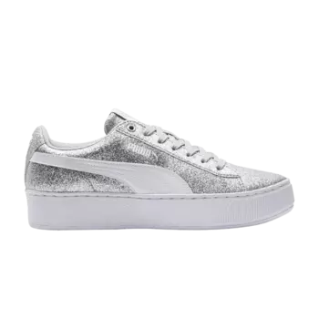 Кроссовки Vikky Platform Jr 'Glitz - Silver', серебряный