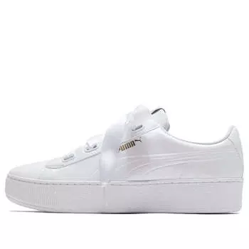Кроссовки vikky platform ribbon white Puma, белый