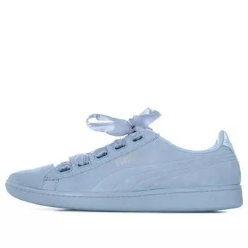 Кроссовки vikky ribbon satin for blue Puma, синий