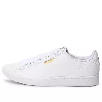 Кроссовки vikky ribbon white/gold Puma, белый