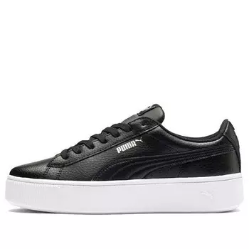 Кроссовки vikky stacked black Puma, черный