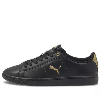 Кроссовки vikky v2 cat metallic shoes black/gold Puma, черный