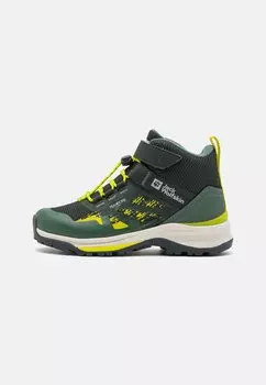 Кроссовки VILLI HIKER TEXAPORE MID UNISEX Jack Wolfskin, цвет slate green