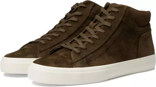 Кроссовки Vince Fynn, цвет Dark Olive Green Suede
