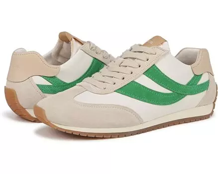 Кроссовки Vince Oasis Runner Lace-Up Sneakers, цвет Milk/Emerald Green