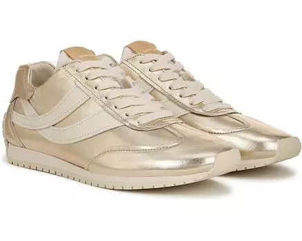 Кроссовки Vince Oasis Runner Lace-Up Sneakers, цвет Champagne Gold Leather