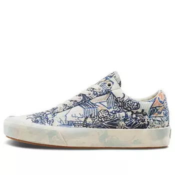 Кроссовки vincent van gogh x old skool 'old vineyard' Vans, синий