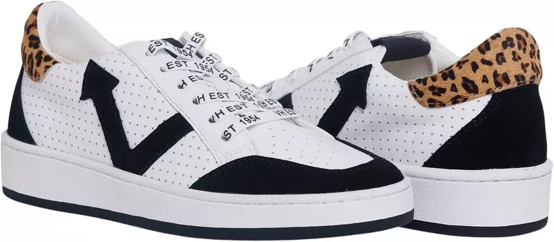 Кроссовки Vintage Havana Near, цвет White/Black Suede Multi