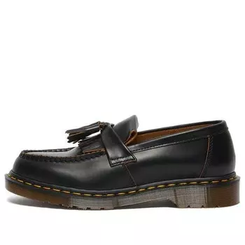 Кроссовки vintage made in england quilon leather tassel loafers 'black' Dr. Martens, черный