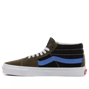 Кроссовки vintage sport sk8-mid 'beech/ultramarine' Vans, черный