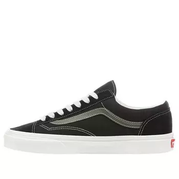 Кроссовки vintage style 36 'black gray' Vans, черный