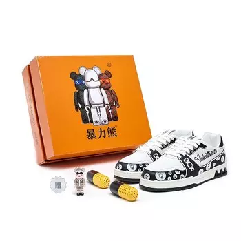 Кроссовки Violent bears Skateboarding Shoes Unisex High-top, зеленый