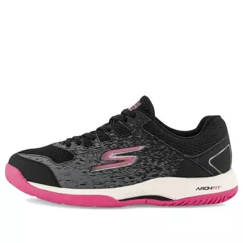 Кроссовки viper court 'black pink' Skechers, черный