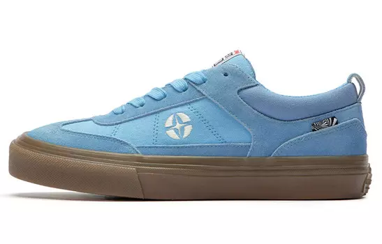 Кроссовки vision street wear Chopper Skateboarding Shoes Unisex Low-top Blue, голубой