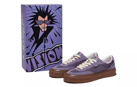 Кроссовки vision street wear Flat Top Skateboarding Shoes Unisex Low-top Brown, цвет Taro Purple