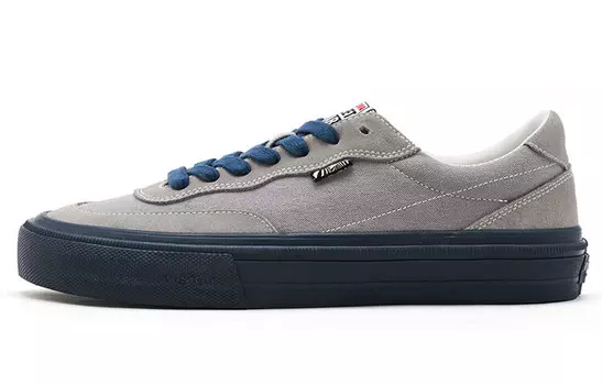 Кроссовки vision street wear Flat Top Skateboarding Shoes Unisex Low-top Gray, серый