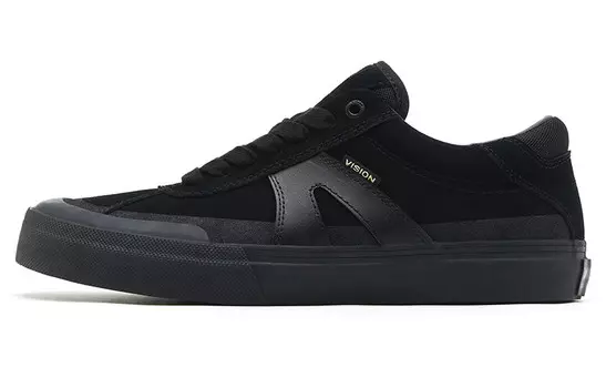 Кроссовки vision street wear Push Pro Skateboarding Shoes Unisex Low-top Black, черный