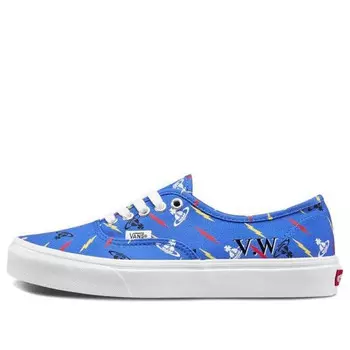 Кроссовки vivienne westwood x authentic 'thunderbolt orbs' Vans, синий