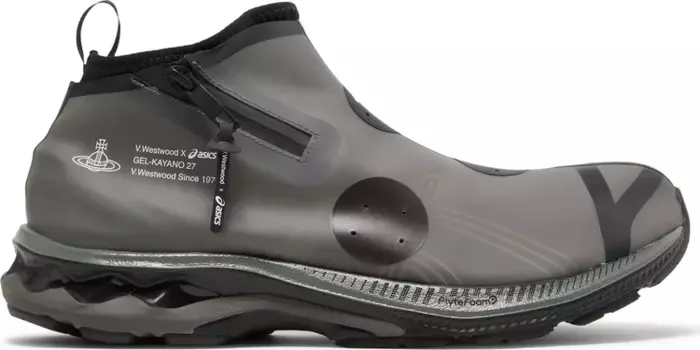 Кроссовки vivienne westwood x gel kayano 27 ltx 'black' Asics, черный