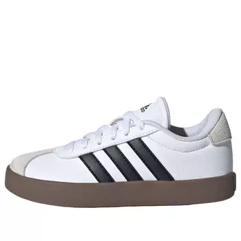 Кроссовки vl court 3.0 'white black gum' Adidas, белый