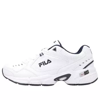 Кроссовки vntg running shoes white/black Fila, белый