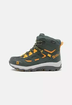 Кроссовки VOJO TEXAPORE MID UNISEX Jack Wolfskin, цвет slate green
