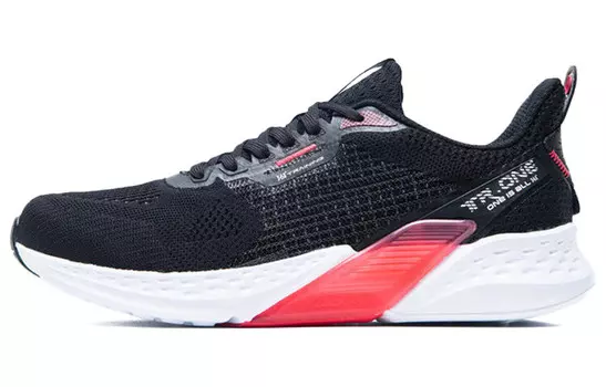 Кроссовки Volcano Series женские с низким верхом, черный/красный 361°