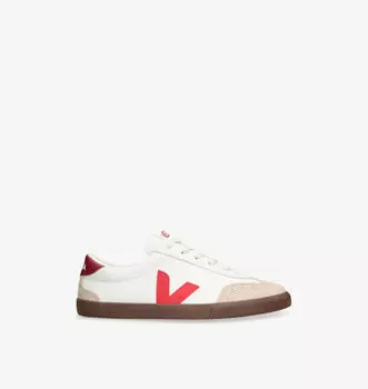 Кроссовки Volley с низким верхом из кожи Veja, мультиколор