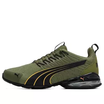 Кроссовки voltaic evo 'olive green black' Puma, зеленый