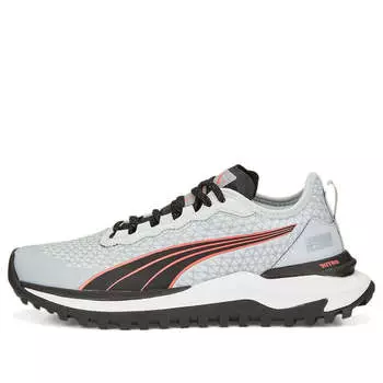 Кроссовки voyage nitro 2 gore-tex 'platinum grey' Puma, серый