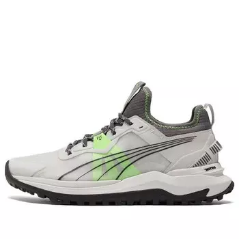 Кроссовки voyage nitro 'gray green' Puma, серый