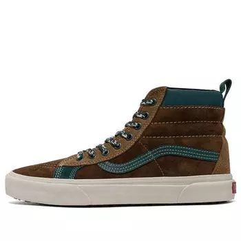 Кроссовки vssl x vault sk8-hi mte lx 'green brown white' Vans, зеленый