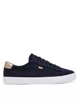 Кроссовки Vulc Canvas Lace Up Sneaker FW0FW08647 Tommy Hilfiger, синий