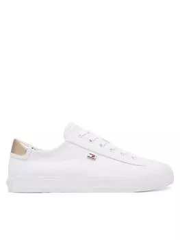 Кроссовки Vulc Canvas Lace Up Sneaker FW0FW08647 Tommy Hilfiger, белый