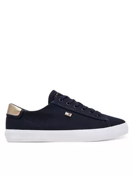 Кроссовки Vulc Canvas Lace Up Sneaker FW0FW08647 Tommy Hilfiger, синий