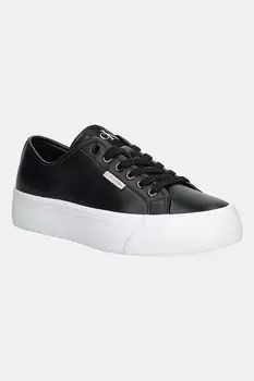 Кроссовки Vulc Flatform Lth Calvin Klein Jeans, черный