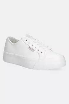 Кроссовки Vulc Flatform Lth Calvin Klein Jeans, белый