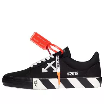 Кроссовки vulc low top 'black' Off-White, черный