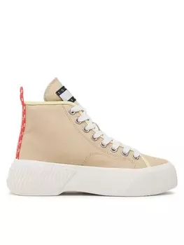 Кроссовки Vulc Plat. Canvas Mc Tommy Jeans, бежевый