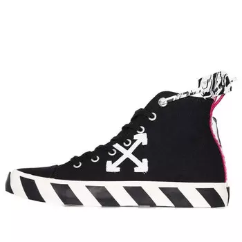 Кроссовки vulc sneaker mid 'black white' Off-White, черный