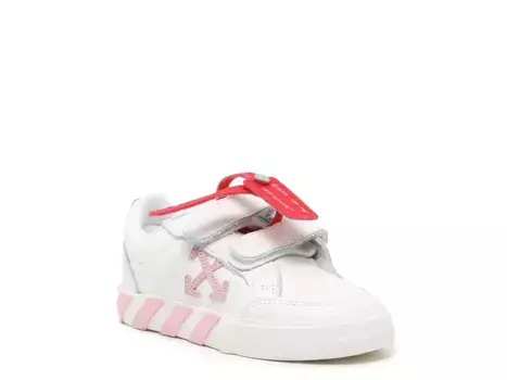 Кроссовки Vulcanized Sneaker Off-White, белый/светлый/розовый