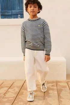 Кроссовки в морском стиле ZARA, разноцветный