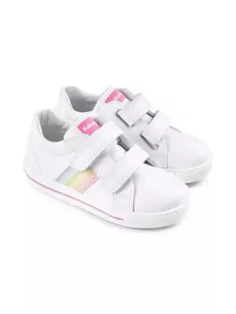 Кроссовки в радужную полоску Falcotto, белый