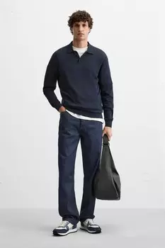 Кроссовки в ретро-стиле ZARA, небесно-голубой