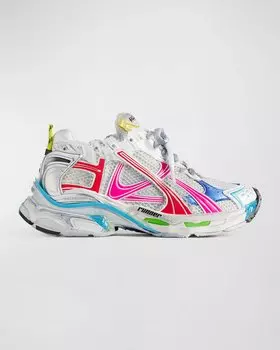 Кроссовки в стиле колор-блок Balenciaga, цвет 9645 Multicolor