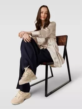 Кроссовки в трикотажном стиле модель Maxilla Steve Madden, розовое золото