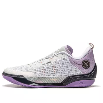 Кроссовки wade 808 4 ultra 'grey purple' Li-Ning, серый