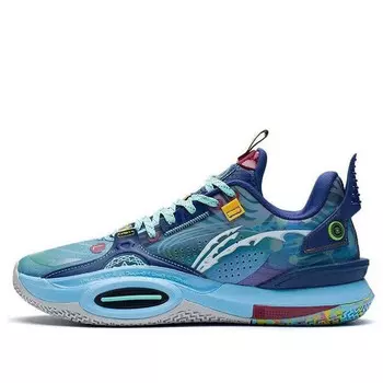 Кроссовки wade all city 10 x marvel Li-Ning, синий